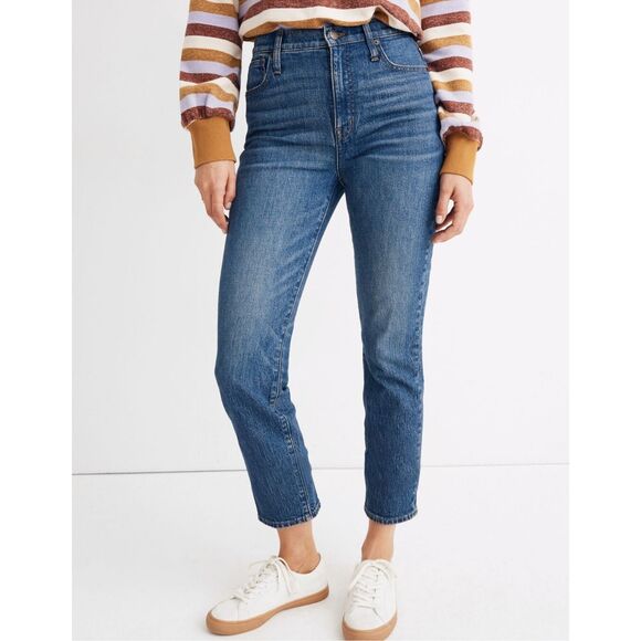 Madewell The Classic Straight Jeans - Picture 1 of 10